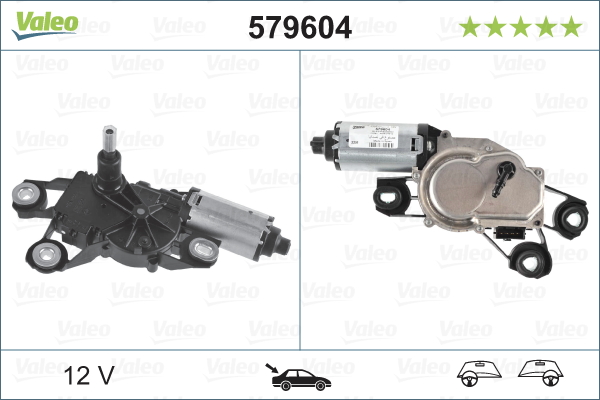 Motor stergator 579604 VALEO